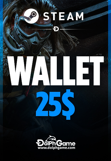 Steam Wallet 25$