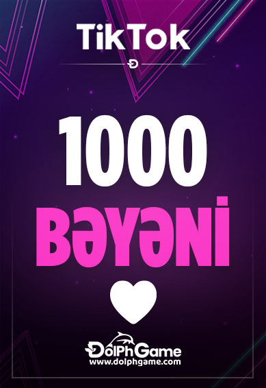 Tiktok 1000 Bəyəni